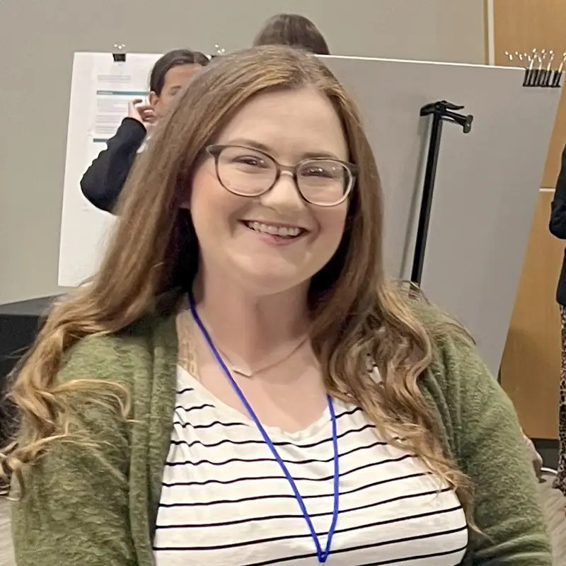 Graduate Student Morgan Osborn.